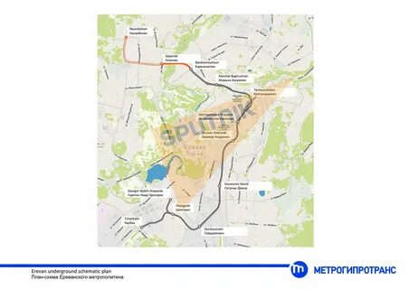 Карта метро еревана
