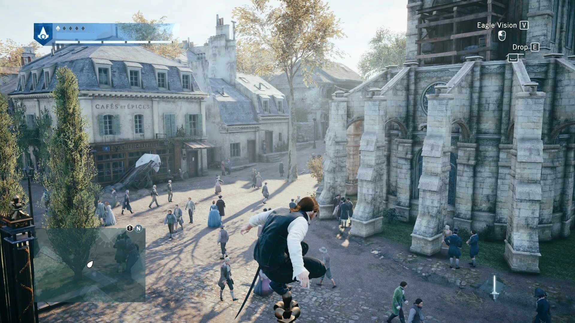 Assassin's creed unity геймплей. Assassin's creed: единство геймплей. Юнити выход из игры. Ассасин крид юнити. Ассасин крид юнити павшие короли.