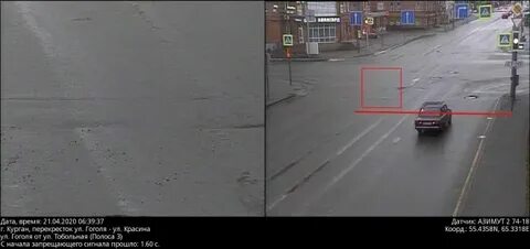 Есть ли камеры проезд на красный