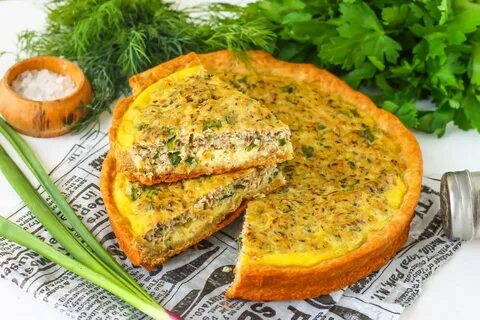 Пошаговый рецепт пирога из рыбных консервов