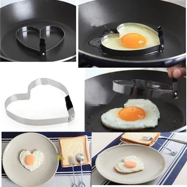 Форма для глазуньи. Как сделать яичницу сердечком. Украшение яичницы. Яичница не глазунья. Яичница для детей.