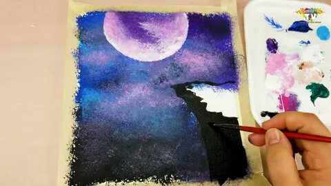 Как это рисовать красками