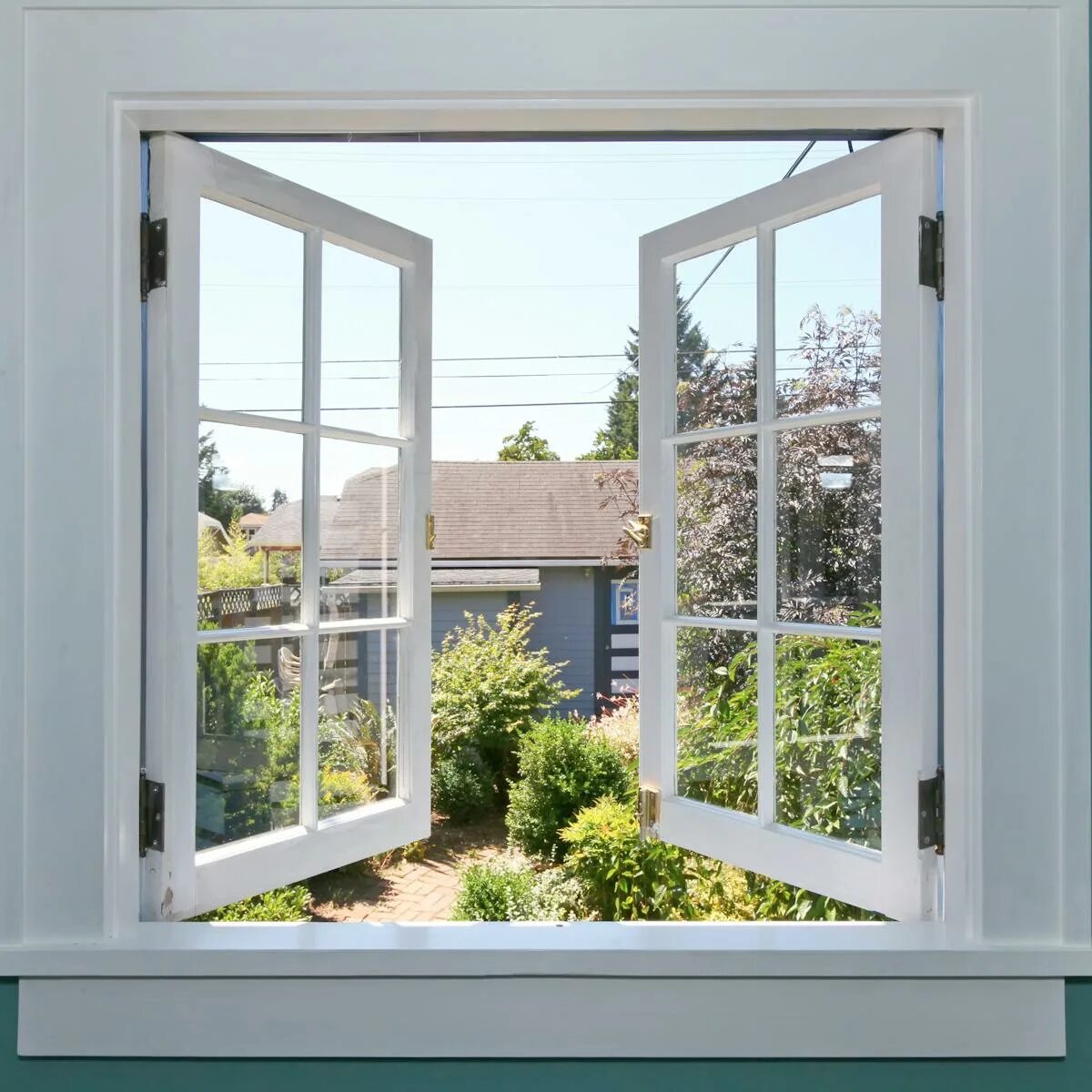Window open blank