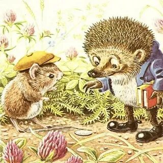 Ежик с дырочкой в правом