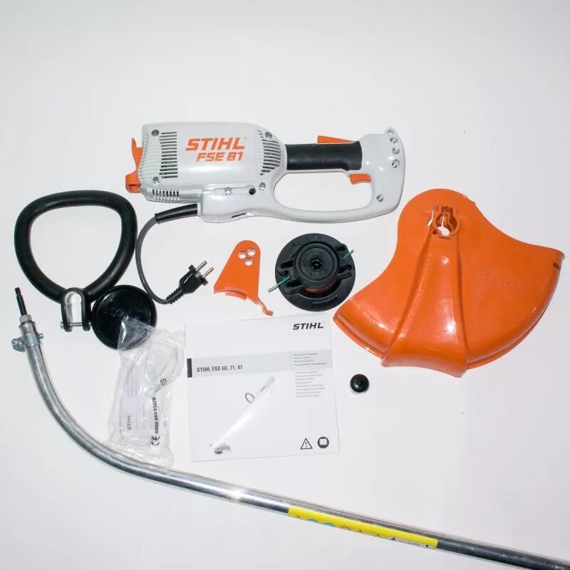 Штиль fse. Триммер штиль фсе 81. Электрокоса штиль FSE 81. Триммер Stihl FSE 81 (электро). Кожух защита триммера штиль FSE 81.