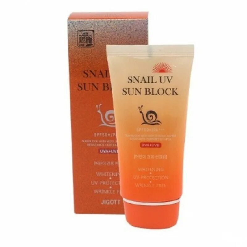 Jigott Snail UV Sun Block spf50+pa+++. Jigott Snail UV Sun Block Cream солнцезащитный крем. Солнцезащитный крем Ekel Snail Sun Block SPF 50 pa+++. Jigott крем для лица SPF 50. Солнцезащитный крем sun block