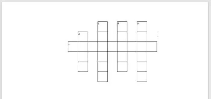 Кроссворды изготовить. Кроссворд с ключевым словом. Какив ворде сделать кроссворд. Пример кроссворда в ворде. Как сделать кроссворд в ворде.