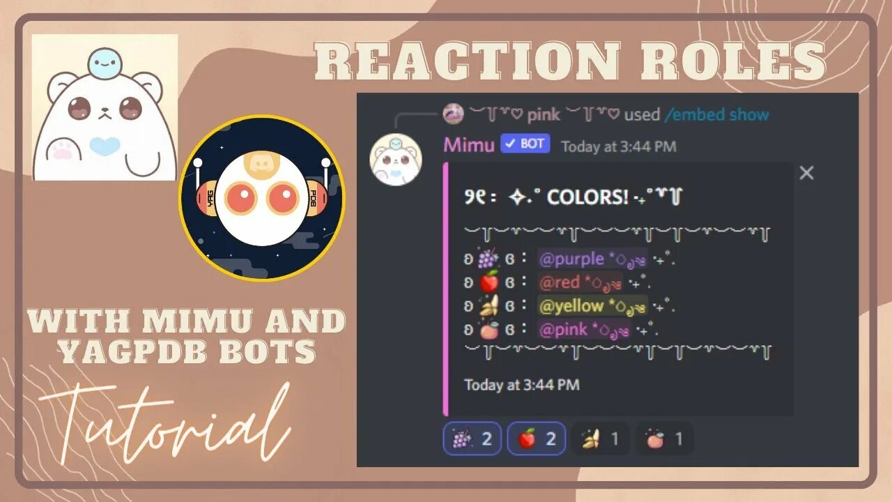 Reactions bot