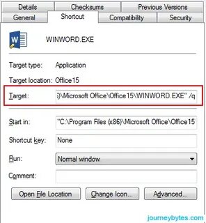Winword exe