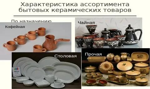 Характеристика бытовых товаров