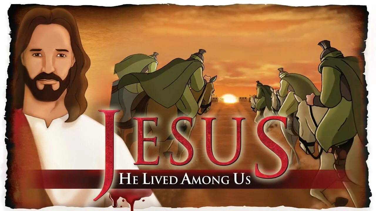 Where he they lived. Jesus among us. Sus he Lived among us. Иисус он жил среди нас 2011.