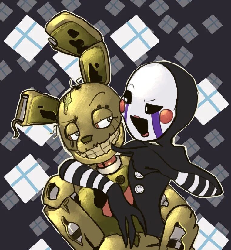 Springtrap x puppet