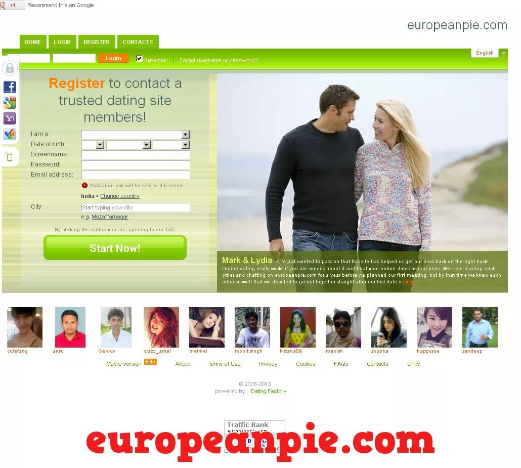 Логотип сайта датинг. Dating.ru.