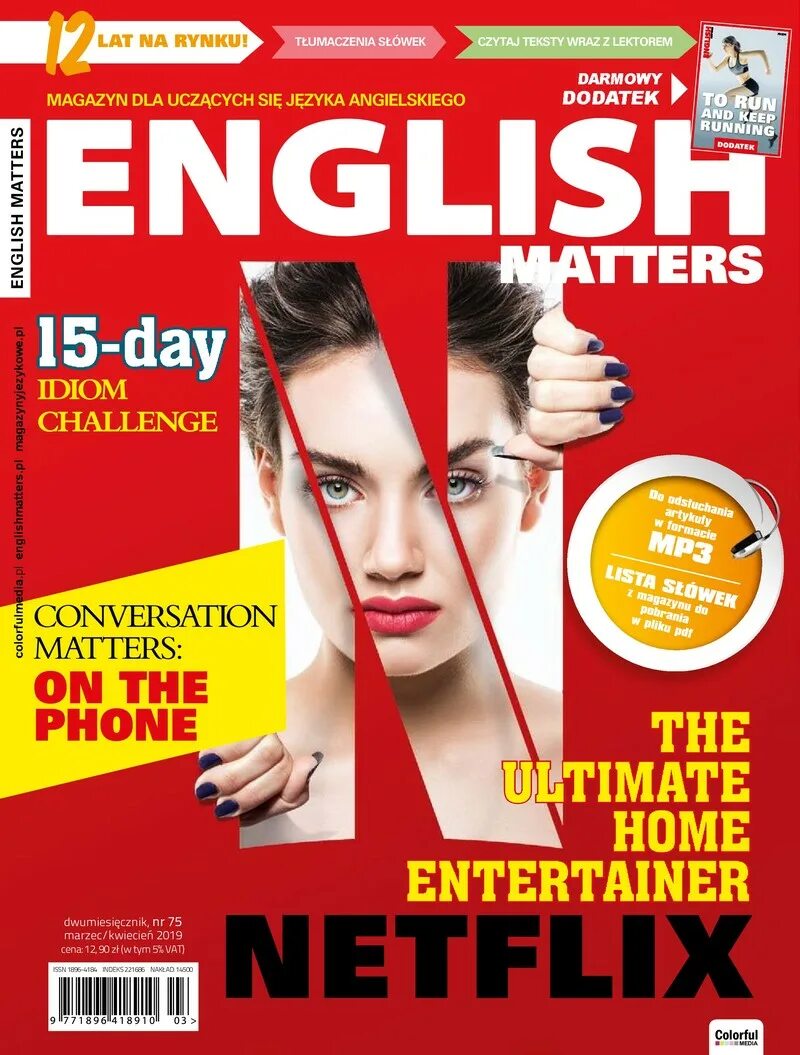 English matters. English matters Magazine pdf all Series. Orthodox Netflix Magazine.