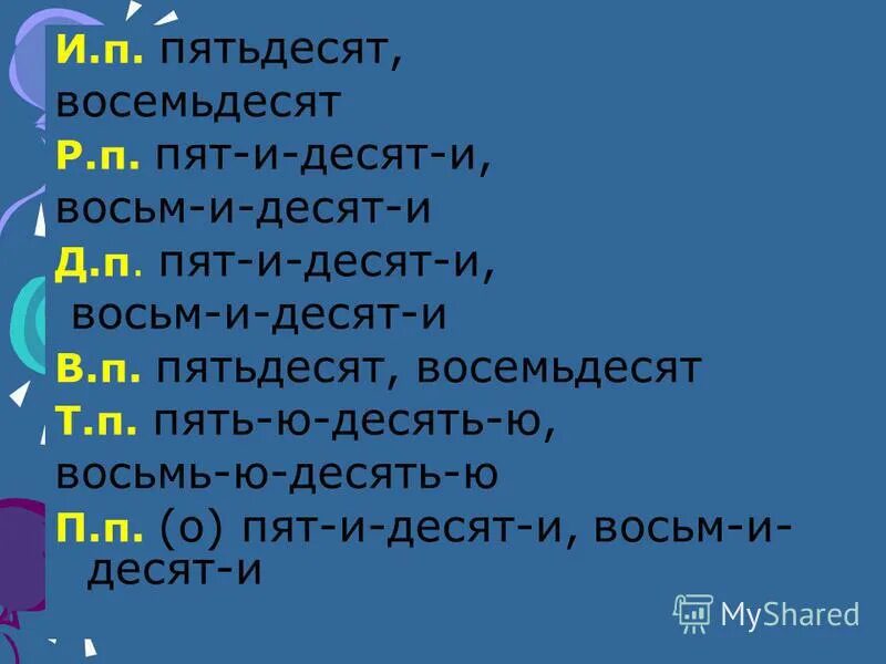 Пятьдесят восемьдесят