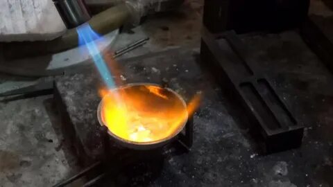 Плавление серебра