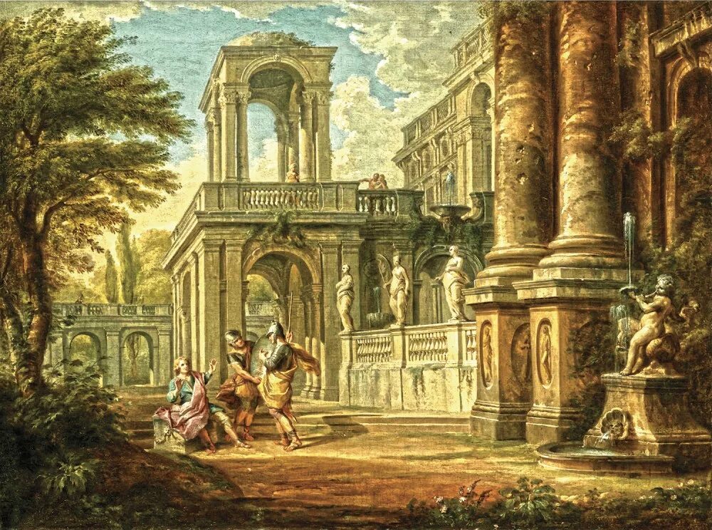 Искусство барокко джованни паоло панини. Панини джованни паоло 1691-1765. Джованни паоло панини древний. Художник джованни паоло панини. Джованни панини.