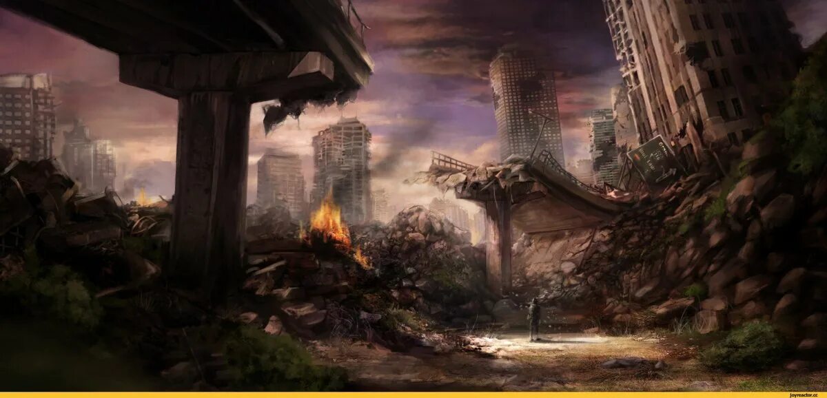 Разрушенный город метро 2033. Постапокалипсис арт. Город после апокалипсиса.