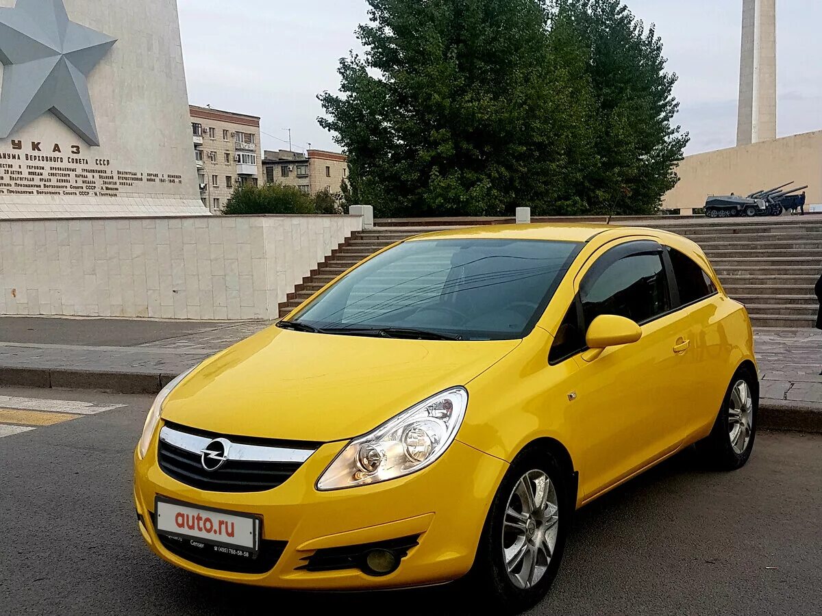 Opel corsa d 2008 года