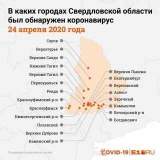 Коронавирус на карте екатеринбурга на сегодня