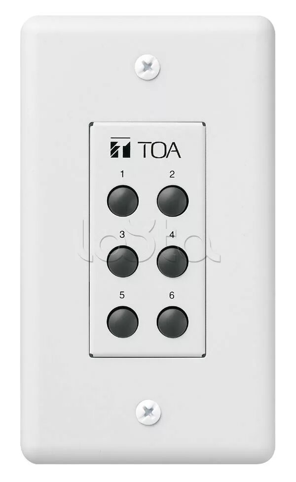 Remote panel. Toa ZM-9001. Toa ZM-9011. Панель дистанционного управления. Панель 4 кнопочная.