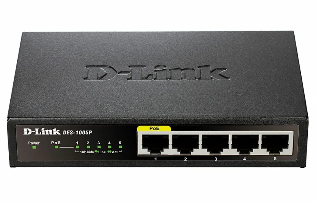 5 портов poe. Коммутатор d-link des-1005a. Коммутатор на 4 порта d-link. D-link des-1005p/b1a. D-link DGS-1005p.