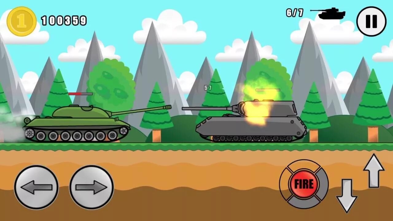 Tanks 2 игра