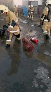 Баллончик взорвался
