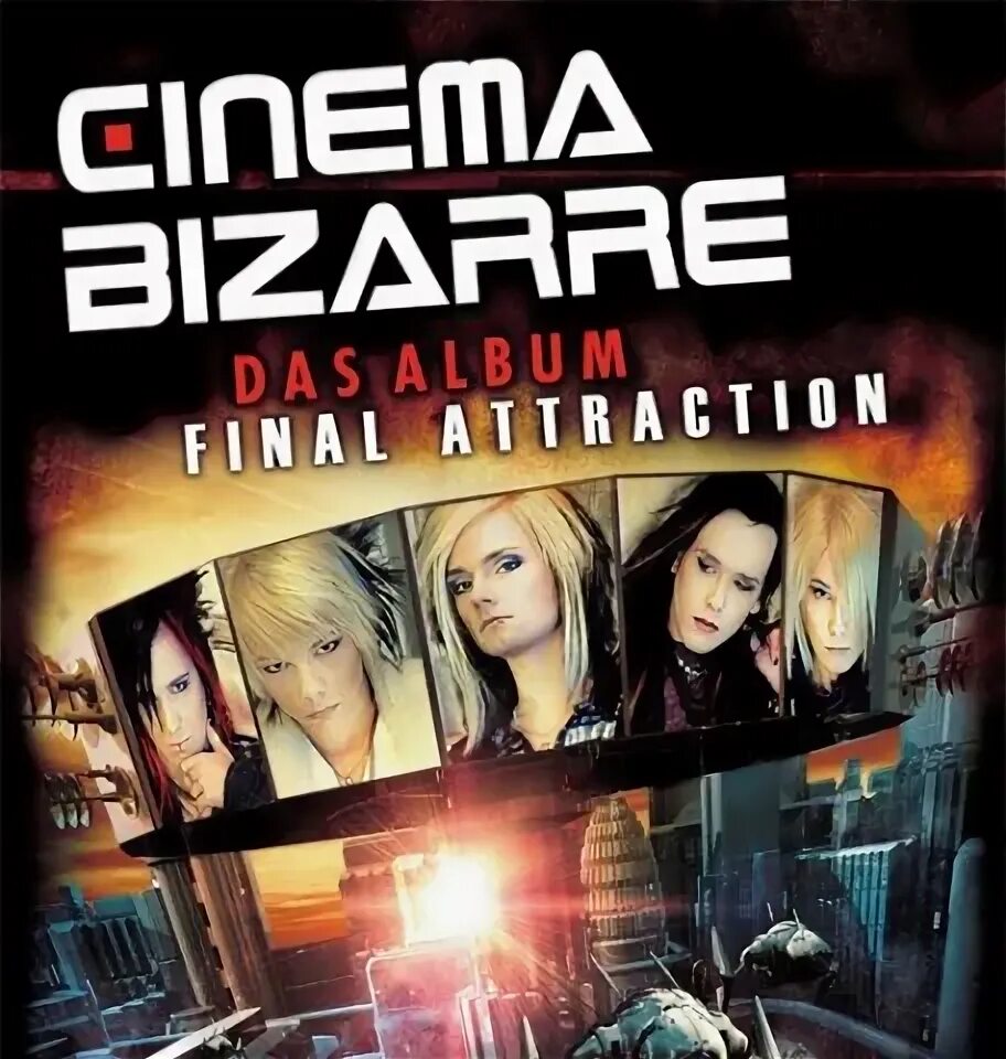 The obsession bizzar party фестиваль. Переводы cinema bizarre. Переводы cinema bizarre. Cinema bizarre final attraction обложка. Группа cinema bizarre 2007.