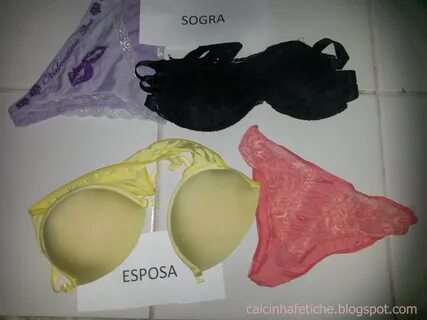 A sogra esqueceu a calcinha e o sutiã aqui em casa e não perdi a chance e g...