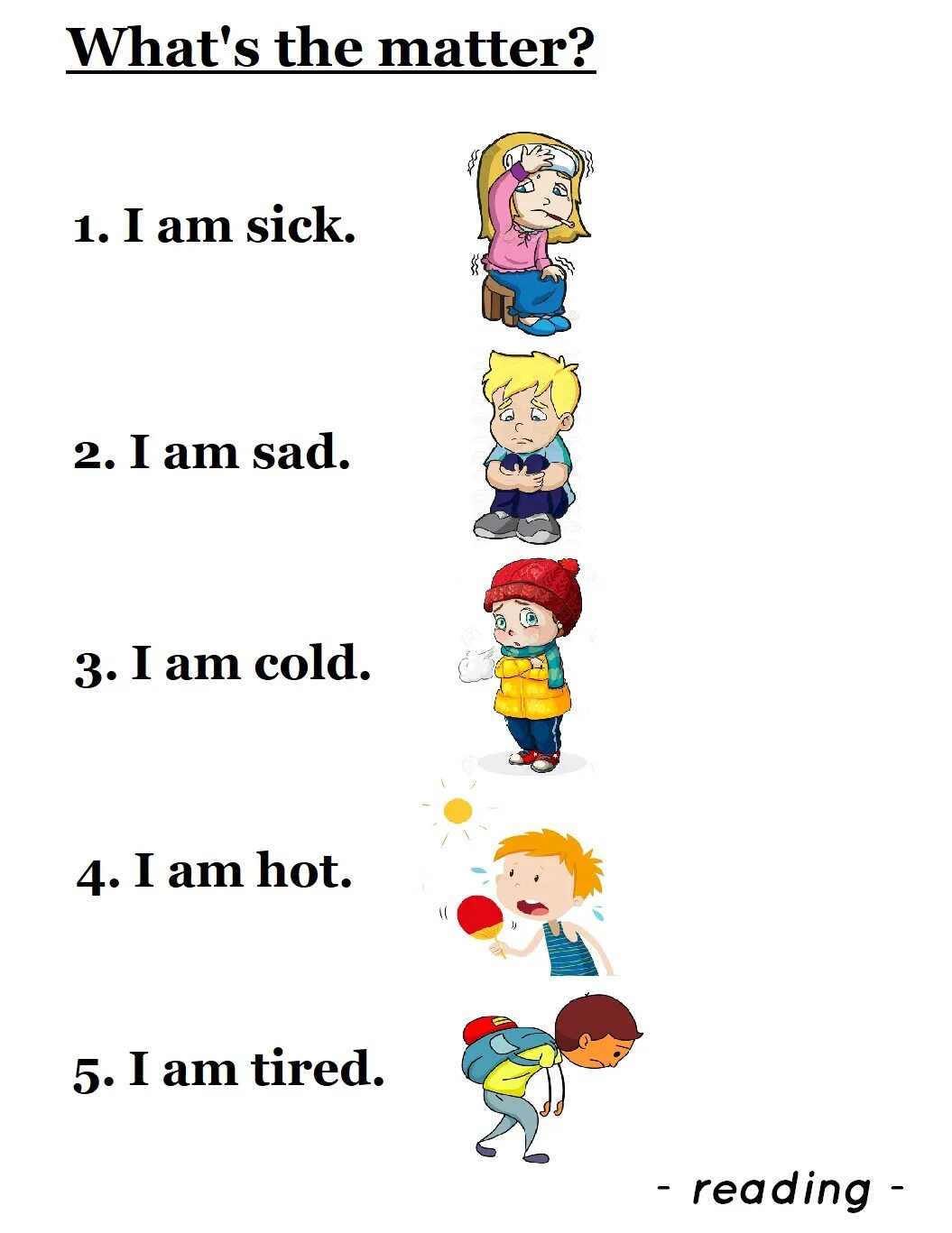 I be sad yesterday. What's the matter. What is the matter Worksheet. Эмоции на английском для детей. What's the matter задания.