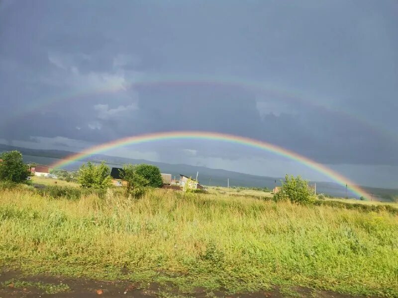 радуга с двух сторон от солнца