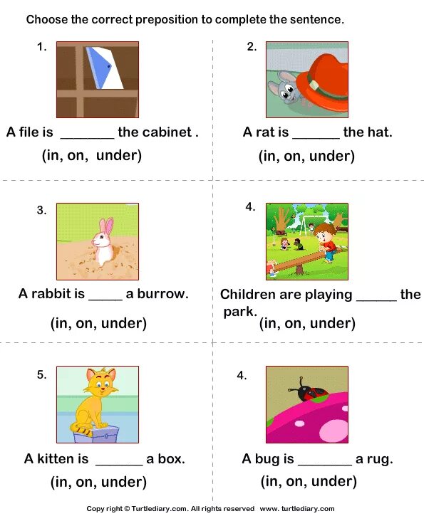 Choose the correct prepositions on out into. Предлоги в английском языке 2 класс упражнения. Задания на предлоги in on under. In on under задания 2 класс. Prepositions 2 класс английский язык.