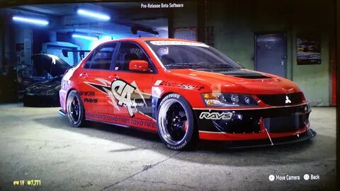Mitsubishi evolution форсаж