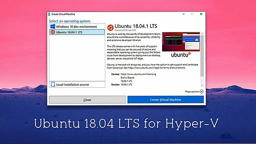 Selecting an operating system