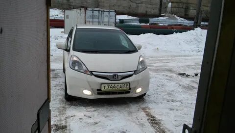 Honda fit туманки