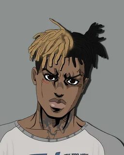 Fanart XXXTENTACION in JoJo style : StardustCrusaders.
