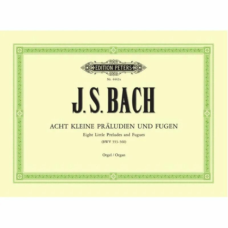 C f peters. Bach Orgelwerke Edition Peters. Orgelwerke j. s. Bach. Edition Peters. J.S.Bach - Organ Toccata Ноты.