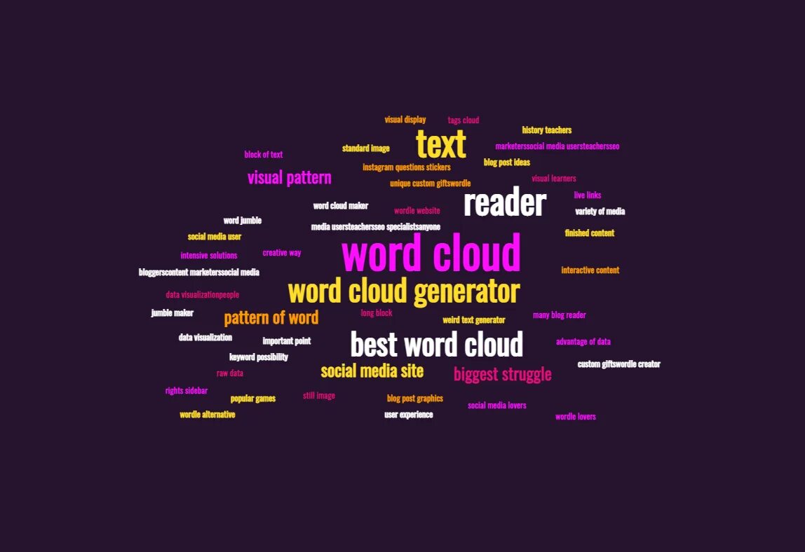 Generate words