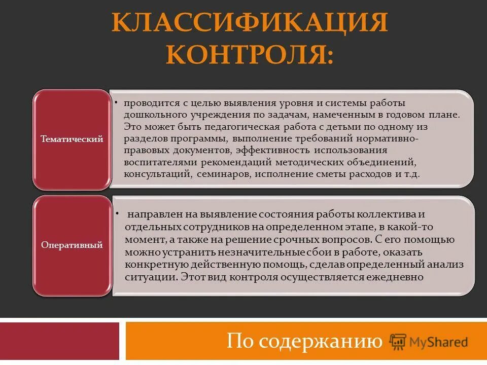 Контроль в дошкольной организации. Виды контроля в ДОУ. Цель контроля в ДОУ. Основные направления контроля в ДОУ. Методы контроля в ДОУ классификация.