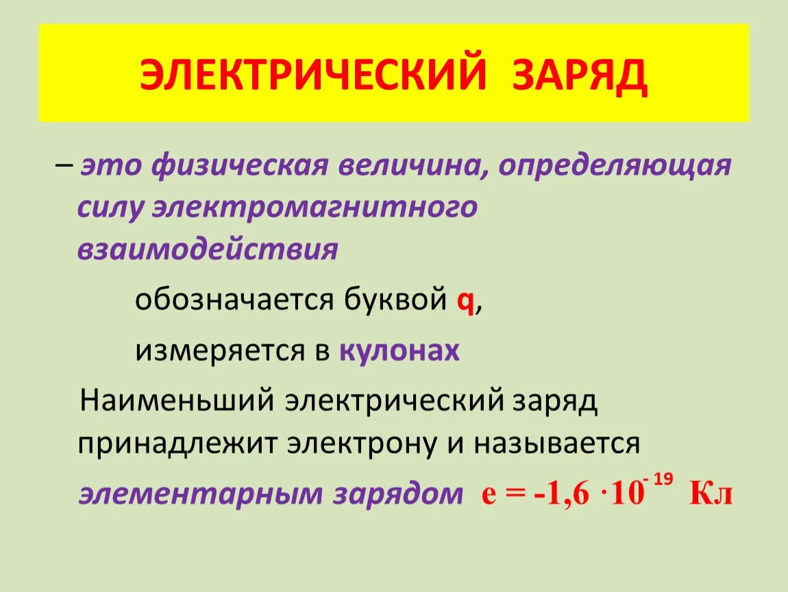 1. Электрические заряды, единицы измерения заряда.. Электрический заряд это кратко. Электрическийдаряд это. Элементарный Эл заряд. Определение заряда частицы