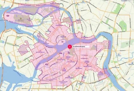 Что считается центром санкт петербурга