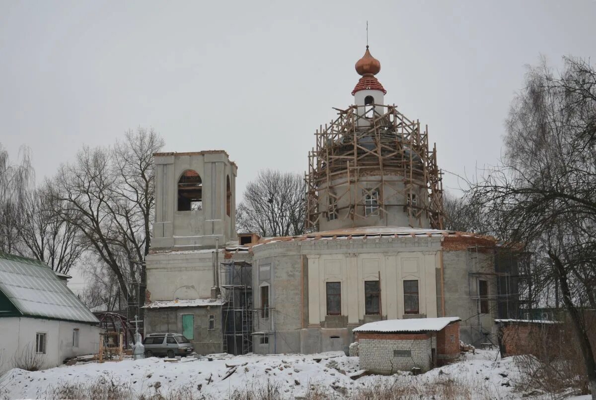 Погода на неделю брасово брянской. Брасово храм василия великого. брасово брянская область. брасовский монастырь.