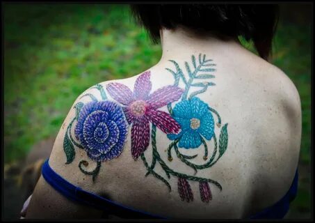 Crochet tattoo ideas