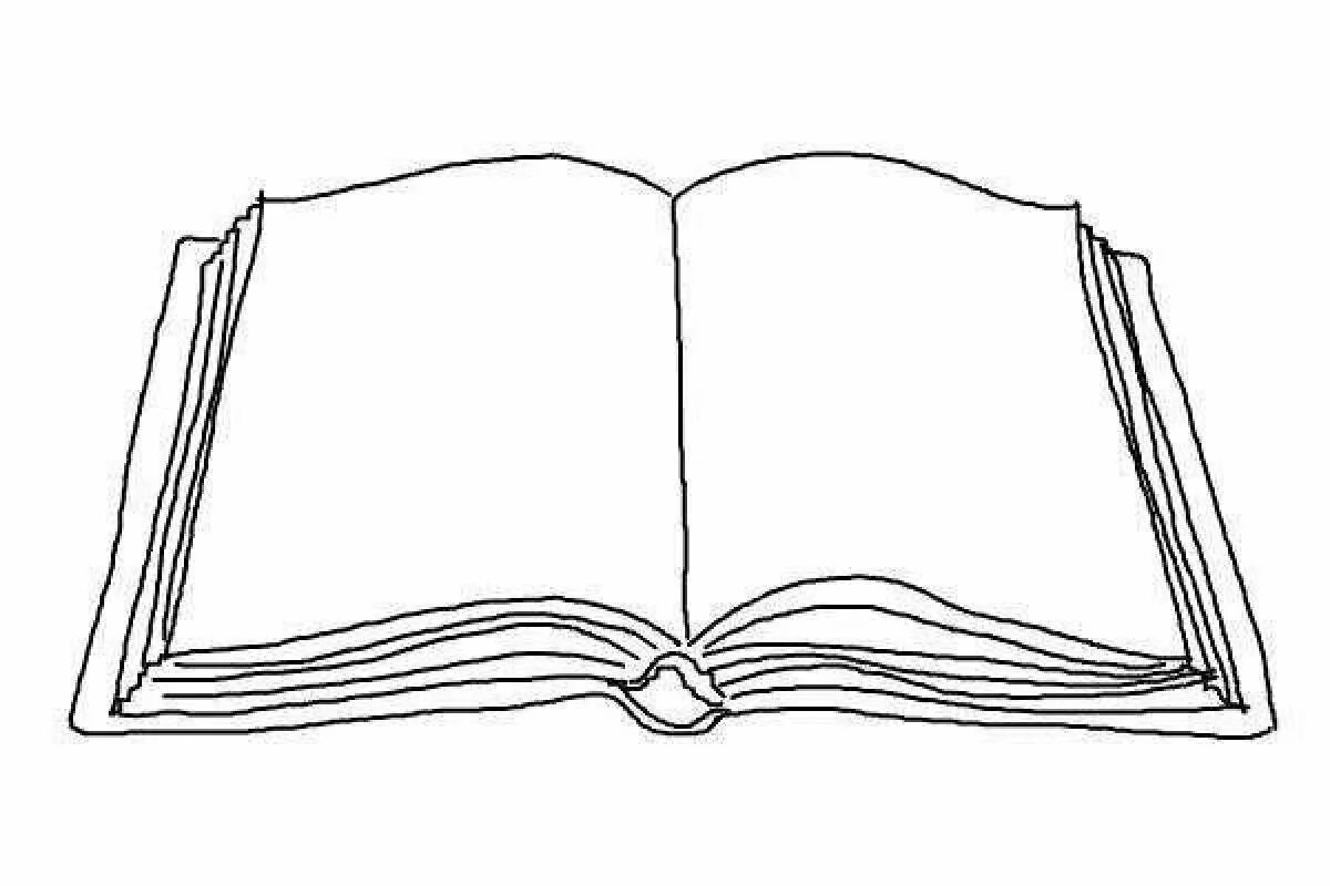 Рисунок книга 3 класс. Раскраска "книга". Рисунок развернутой книги. Рисунок раскрытой книги для детей. Открытая книга раскраска.