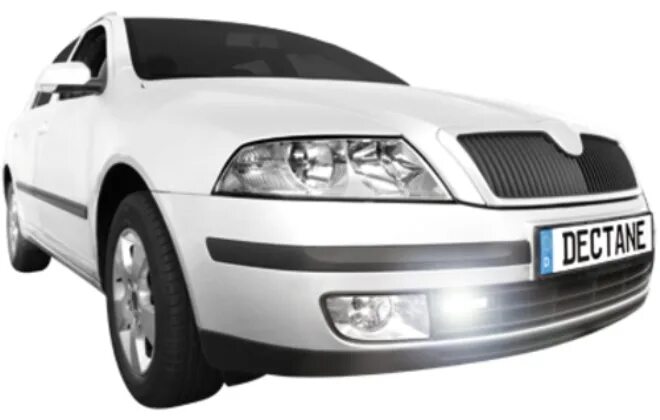 Дхо на октавию. Дневные ходовые огни Skoda Octavia a5 Pecтайлинг (2008-2013) №2. Octavia 2 (1z).