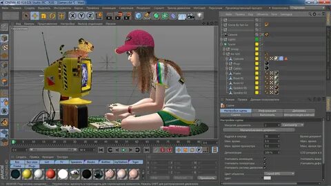 Cinema 4D скачать для Windows на русском