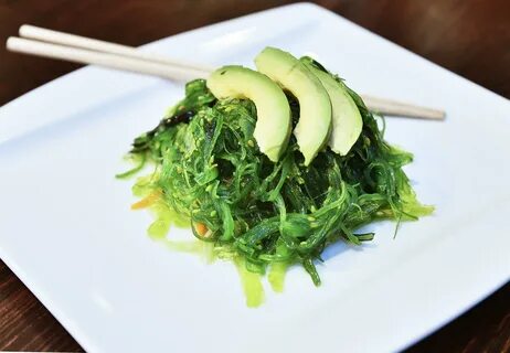 Водоросли японская кухня