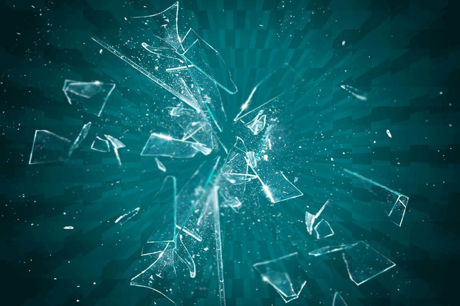 Лед разбивается. Разбитое стекло. Треснутое стекло. Осколки стекла. Разбивающееся стекло.