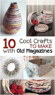 To make crafts